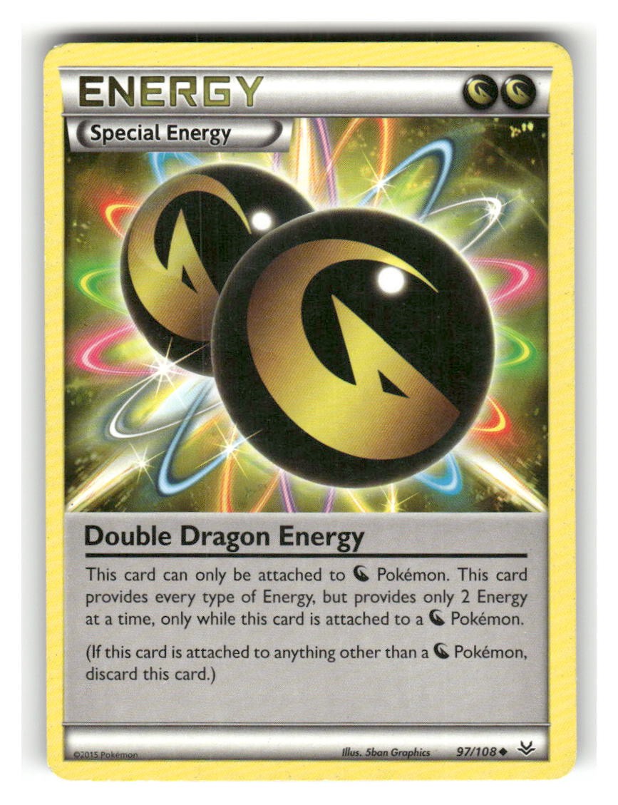 Double Dragon Energy 97/108 Uncommon Roaring Skies Pokemon Lightly Played