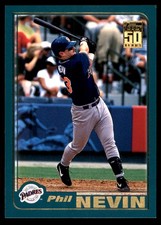 Phil Nevin 2001 Topps #9 San Diego Padres MLB READ FREE SHIPPING AutographDen