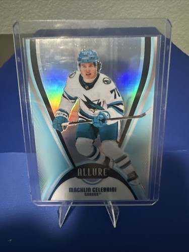 Macklin Celebrini 2025-26 Upper Deck Allure Sharks #1 Draft Pick