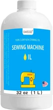 32 Oz Fine Light Sewing Machine Oil and Lubricant, Commercial & Industrial Miner