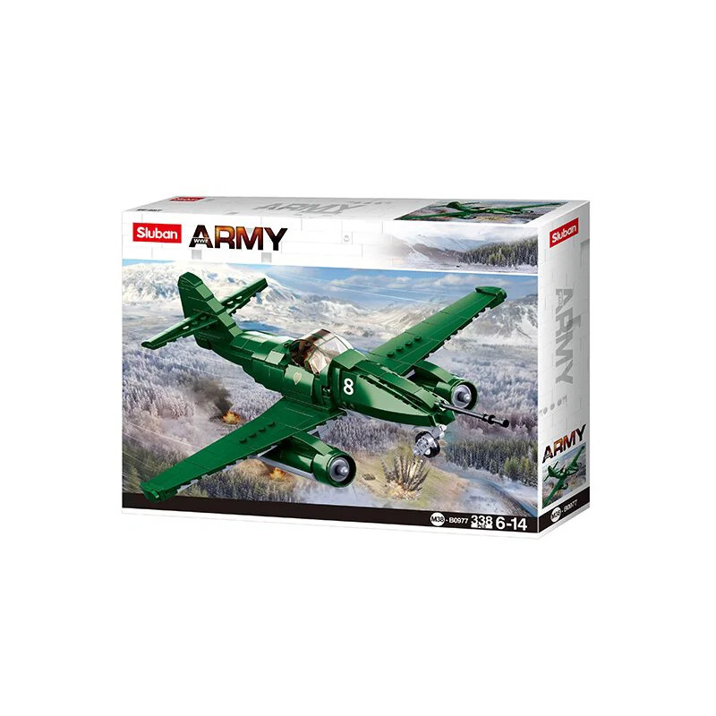 Sluban 0977 - Me-262 Fighter Jet - New
