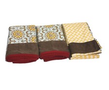 Cocalo Couture 4-Piece Nursery Set - Crib Skirt, Curtain  Valances Vtg 2009