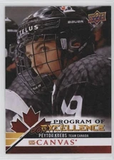 2020-21 Upper Deck UD Canvas Program of Excellence Peyton Krebs #C264 Rookie RC