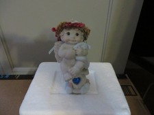 Dreamsicles #DC442 Sapphire Birthstone Cherub Angel Figure