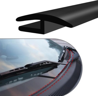6ft For Genesis Accessories Car Windshield Cowl Edge Seal Strip Molding Trim