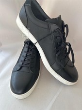 Image of NEW Calvin Klein "Bilton" Black Side Zipper Sneakers Men's Size 11