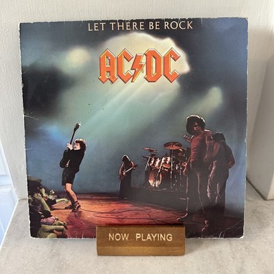 AC/DC   Let There Be Rock - Vinyl LP EU Import - VG+/G+