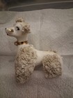 5" Lipper & Mann Spaghetti Poodle Dog Porcelain Figurine 1950s 4" L Pups Missing — photo 1