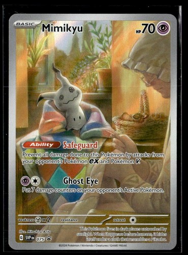2023 SV: Scarlet & Violet Promo Cards Mimikyu #075 Promo Normal Full Art