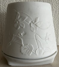 Haviland Limoges France Floral Photophore Tealight Candle Holder Porcelain