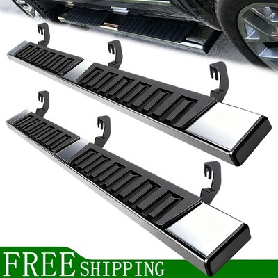 Side Protective For 07-18 Silverado 1500 Double/Ext Cab 6'' S/S Running Boards
