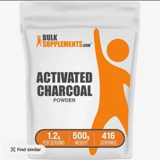 Activated Charcoal Powder 2.2 Pounds Natural Nutrients Antioxidants Wellness ...