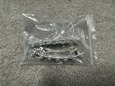 Unbranded Set Of 3 Crystal And Imitation Pearl Clip Barrette