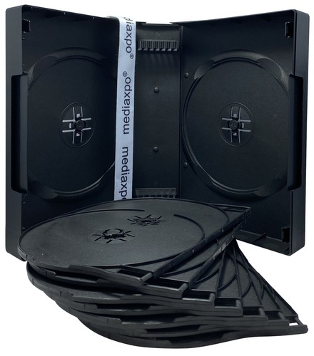 Black 16 Disc DVD Cases Lot - Afbeelding 4 van 6