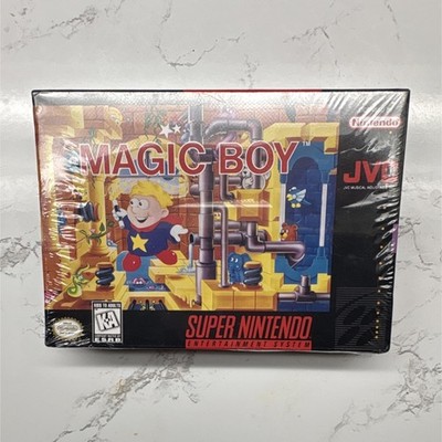 SNES Super Nintendo Magic Boy game New SEALED Cib - 