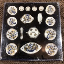 Victorian Dollhouse Dinner Service