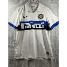 Maglia calcio vintage Nike Inter Milan calcio 2009/10 taglia small usata in ottime condizioni Pirelli