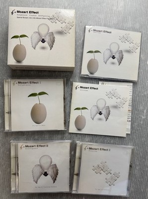 MOZART EFFECT 4 disc Warner CD SET enlightenment creation intelligence Relax