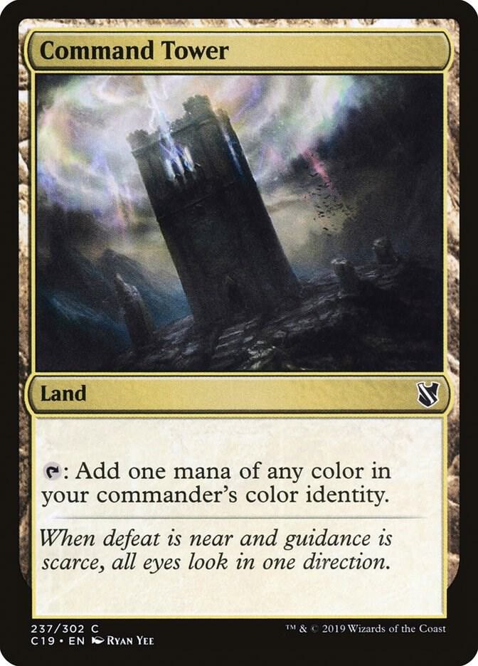 Command Tower - 237 - Commander 2019 - NM