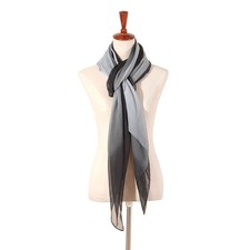 Black/Gray Scarf/Wrap