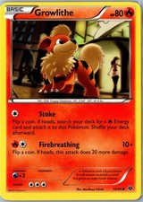 Growlithe Next Destinies 10/99 Common Heavily Played on eBay