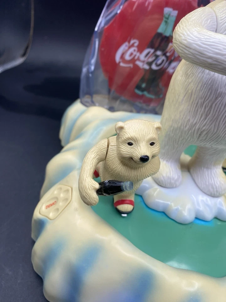 Coca-Cola Animated Polar Bear Telephone Novelty Desk Phone. - Image 4 of 4