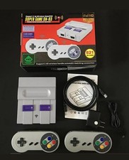 Super Mini SNES SN-02 retro NES hdmi TV game console w/ 821 classic games NEW