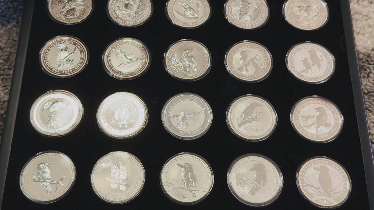 銀高騰】1992年 イーグル銀貨 8枚セット NGC MS69 高級ケース 1992