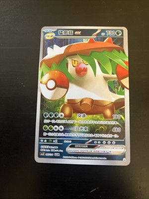 [Chinese] Brute Bonnett Holo 095/128 NM DE2 Elf Anime Toy Pokémon Card