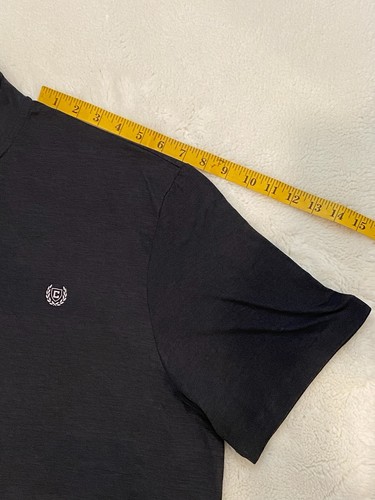 Chaps NWT Mens Short Sleeve Polo Shirt Size L New With Tags-Charcoal/dark gray!! - Picture 13 of 17