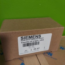 SIEMENS 547-100 HVAC Room Static Pressure Sensor NEW