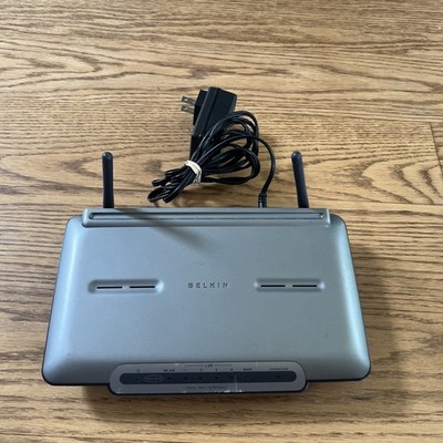 4C Belkin Wireless G Router F5D7230-4 4 LAN Ports Version 1444