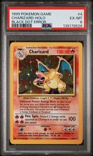 Charizard (Black Dot Error) 004/102 Base Set Holo