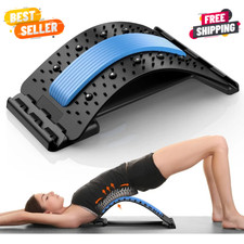 Back Stretcher for Lower Back Pain Relief, Back Cracking Device, Multi-Level