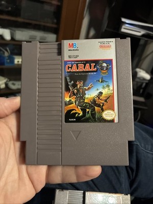 Cabal (Nintendo NES, 1990) Cart Only | Authentic | Tested/Working