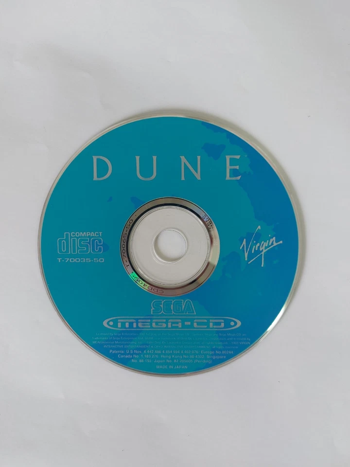 Dune ORIGINAL for sega mega cd pal region full kit excellent condition - Image 3 of 4