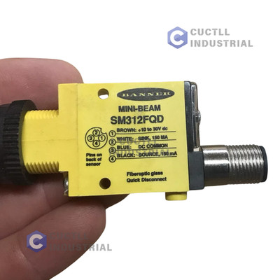 NEW BANNER SM312FQD MINI-BEAM PHOTOELECTRIC SENSOR Free Shipping