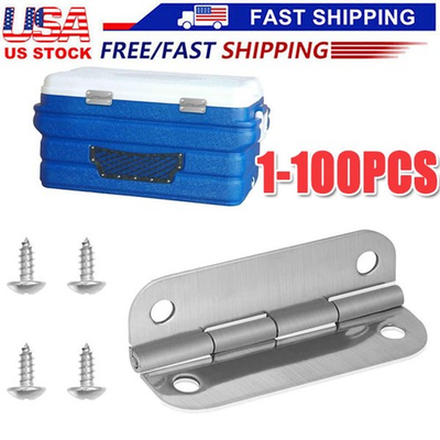 #ad #ad 1 100 Stainless Steel Cooler Hinges amp; Screws Replacements For Igloo Cooler Parts $4.00
