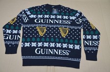 Guinness Knitted Christmas Jumper XL X-Large 112-117cm 44-46" 100% Cotton New