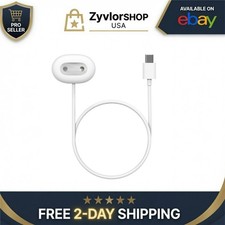 Google Pixel Watch 4 Charger USB-C Magnetic Cable 41mm 45mm White