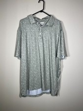 State of Mine Men's Shirt XXL Green Golf Polo Texas Performance Stretch Cowboy