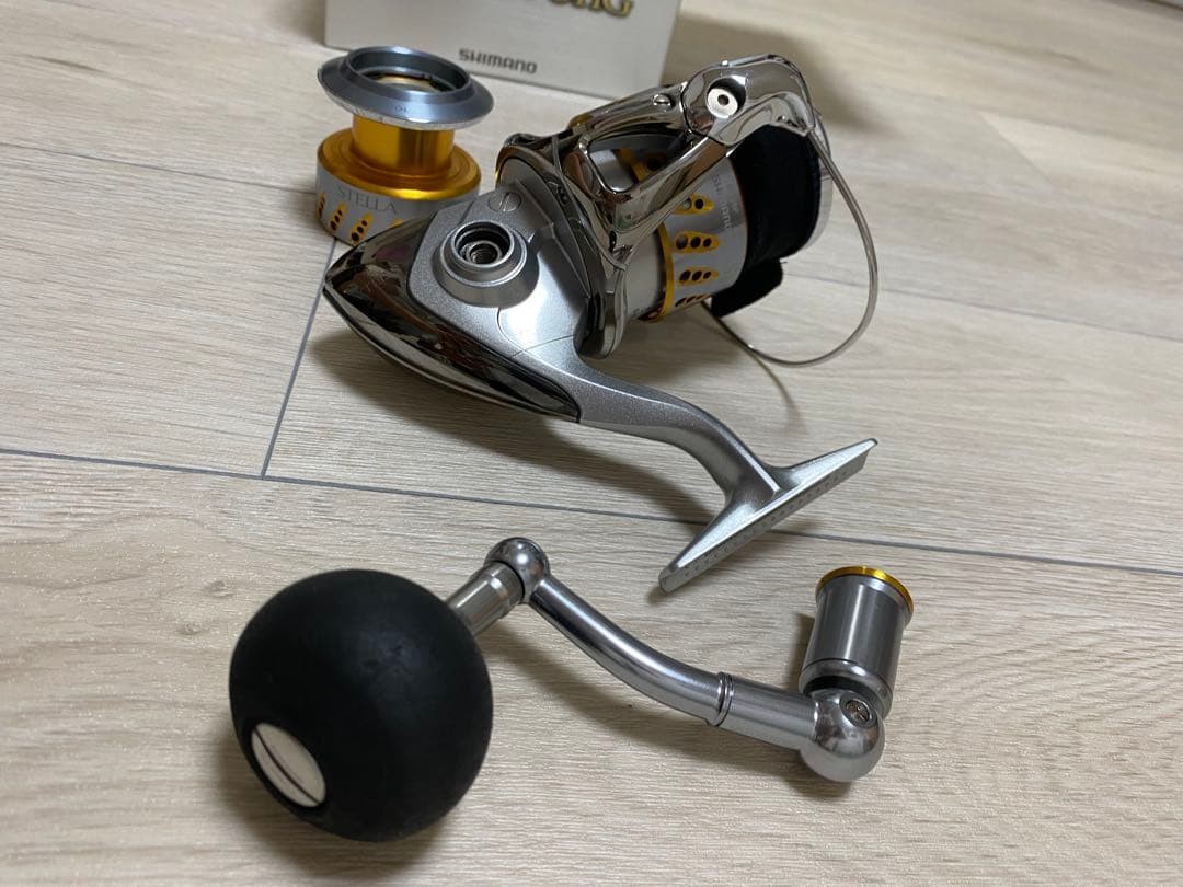 Shimano Stella SW 8000HG Spinning Reel Offshore Casting Used Excellent - Image 3