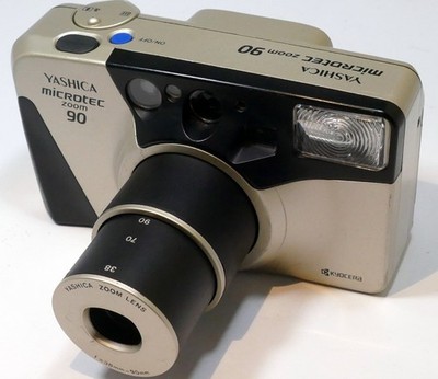 Yashica Microtech 90 Film Camera w/ 38-90mm Zoom Lens - tested, works well