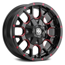 Mayhem 8015 Warrior Wheel 20x9 0 5x127 87 Black Single Rim Mayhem 8015 Warrior Wheel 20x9 0 5x127 87 Black Single Rim