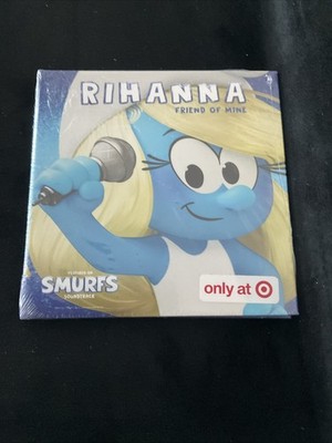 Rihanna Friend of Mine (4'' Tiny Vinyl, 2025) *NEW Smurfs Target Exclusive