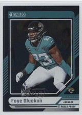 2024 Panini Donruss Silver Press Proof 35/100 Foye Oluokun #198 05k6