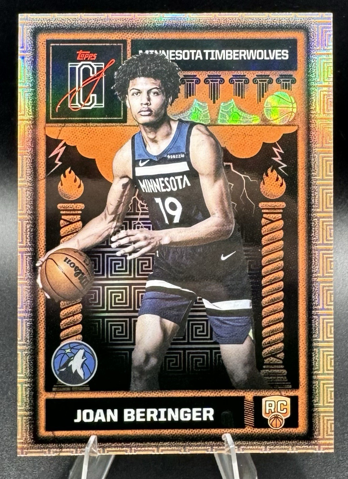 2025-26 Topps Signature Class Joan Beringer #ODY-13 Odyssey Case Hit Rookie SSP