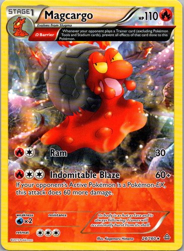Magcargo 24/160 XY - Primal Clash Rare