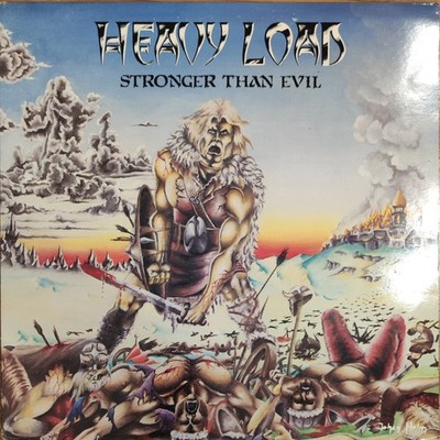 HEAVY LOAD - STRONGER THAN EVIL - SWEDEN - TLP 834 - 1ST   LP