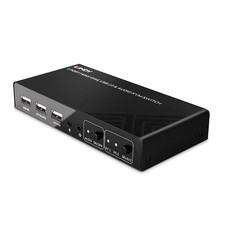 Image of Lindy 32809 KVM switch Black